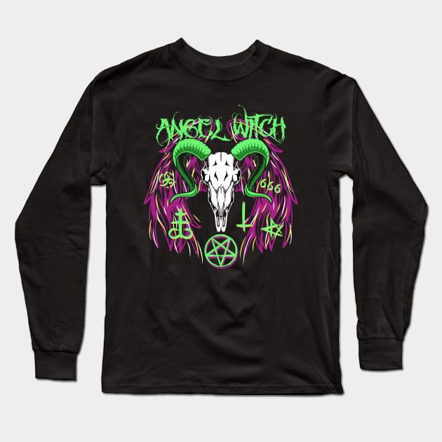 angel witch Long Sleeve T-Shirt by killzilla